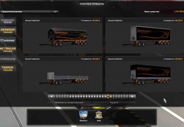 BDF Tandem Continental version 1.0 for Euro Truck Simulator 2 (v1.37.x)
