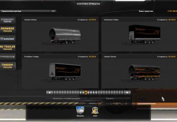 BDF Tandem Continental version 1.0 for Euro Truck Simulator 2 (v1.37.x)