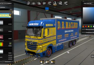 BDF Tandem  D.R. Macleod Ltd version 1.0 for Euro Truck Simulator 2 (v1.37.x, 1.38.x)