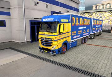 BDF Tandem  D.R. Macleod Ltd version 1.0 for Euro Truck Simulator 2 (v1.37.x, 1.38.x)