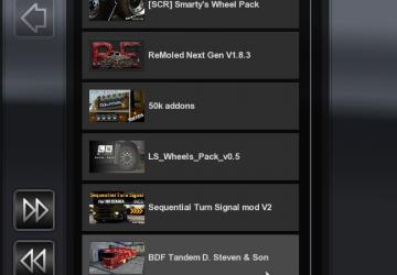 BDF Tandem  D. Steven & Son version 1.0 for Euro Truck Simulator 2 (v1.37.x, 1.38.x)