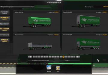 BDF Tandem DAF Leadertrans version 1.0 for Euro Truck Simulator 2 (v1.37.x, 1.38.x)