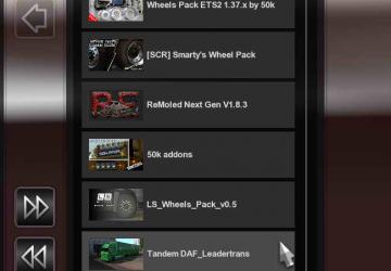 BDF Tandem DAF Leadertrans version 1.0 for Euro Truck Simulator 2 (v1.37.x, 1.38.x)