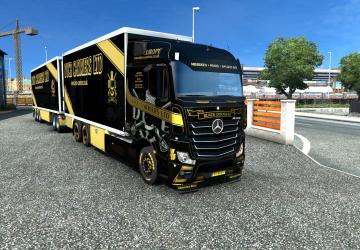 BDF Tandem Dyce Carriers version 1.0 for Euro Truck Simulator 2 (v1.38.x)