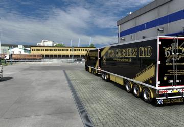 BDF Tandem Dyce Carriers version 1.0 for Euro Truck Simulator 2 (v1.38.x)