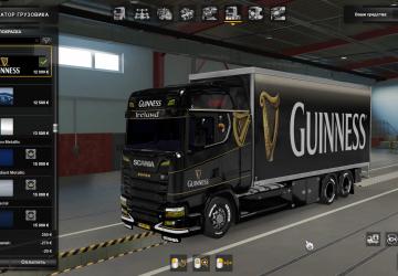 BDF Tandem Guinness version 1.0 for Euro Truck Simulator 2 (v1.37.x, 1.38.x)