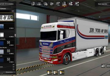 BDF Tandem J.P. Vis & Zn version 1.0 for Euro Truck Simulator 2 (v1.37.x)