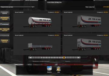 BDF Tandem J.P. Vis & Zn version 1.0 for Euro Truck Simulator 2 (v1.37.x)