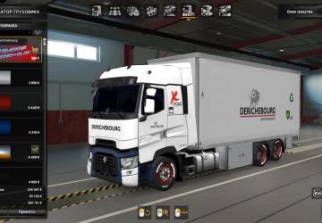 BDF Tandem  JBK Derichebourg version 1.0 for Euro Truck Simulator 2 (v1.37.x, 1.38.x)