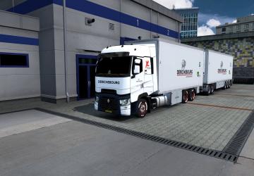 BDF Tandem  JBK Derichebourg version 1.0 for Euro Truck Simulator 2 (v1.37.x, 1.38.x)