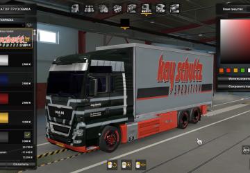 BDF Tandem Kay Schultz Spedition version 1.0 for Euro Truck Simulator 2 (v1.37.x, 1.38.x)