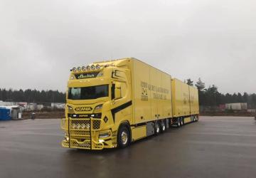 BDF Tandem Kurt Lagergrens Trävaru AB version 1.0 for Euro Truck Simulator 2 (v1.39.x)