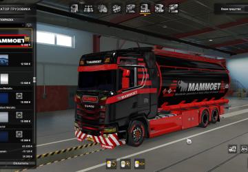BDF Tandem Mammoet version 1.0 for Euro Truck Simulator 2 (v1.37.x, 1.38.x)