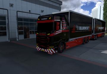 BDF Tandem Mammoet version 1.0 for Euro Truck Simulator 2 (v1.37.x, 1.38.x)
