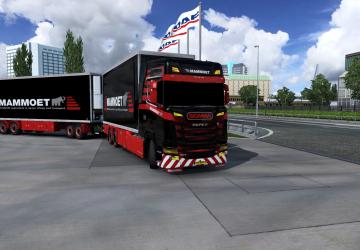 BDF Tandem Mammoet version 1.0 for Euro Truck Simulator 2 (v1.37.x, 1.38.x)