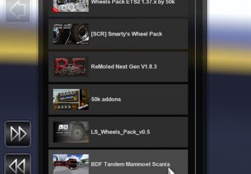 BDF Tandem Mammoet version 1.0 for Euro Truck Simulator 2 (v1.37.x, 1.38.x)