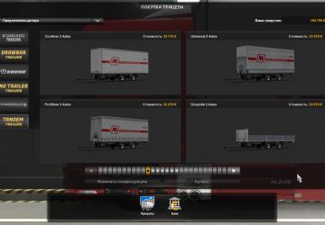 BDF Tandem MAN TGX Magnet version 1.0 for Euro Truck Simulator 2 (v1.37.x, - 1.43.x)