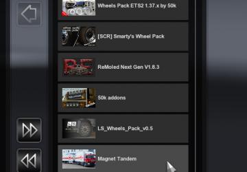 BDF Tandem MAN TGX Magnet version 1.0 for Euro Truck Simulator 2 (v1.37.x, - 1.43.x)