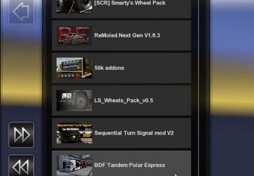 BDF Tandem Polar Express version 1.0 for Euro Truck Simulator 2 (v1.37.x, 1.38.x)