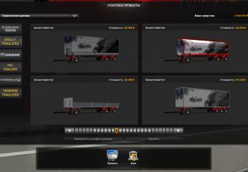 BDF Tandem Ristimaa Firebird version 1.0 for Euro Truck Simulator 2 (v1.37.x, 1.38.x)