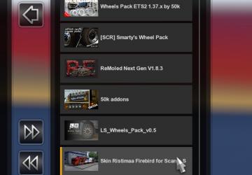 BDF Tandem Ristimaa Firebird version 1.0 for Euro Truck Simulator 2 (v1.37.x, 1.38.x)