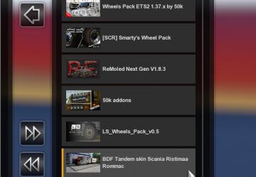 BDF Tandem Ristimaa Rommac version 1.0 for Euro Truck Simulator 2 (v1.37.x, 1.38.x)