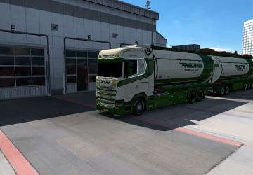 BDF Tandem TrayScape version 1.0 for Euro Truck Simulator 2 (v1.37.x, 1.38.x)