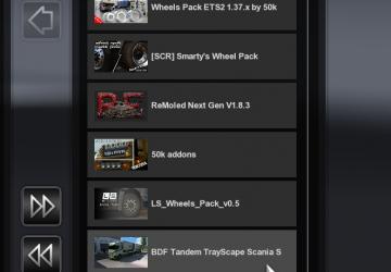 BDF Tandem TrayScape version 1.0 for Euro Truck Simulator 2 (v1.37.x, 1.38.x)