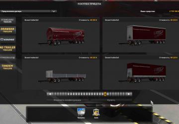 BDF Tandem TVX version 1.0 for Euro Truck Simulator 2 (v1.37.x)
