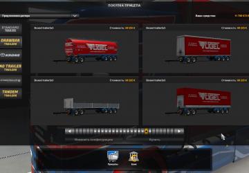 BDF Tandem Vogel version 1.0 for Euro Truck Simulator 2 (v1.37.x, 1.38.x)