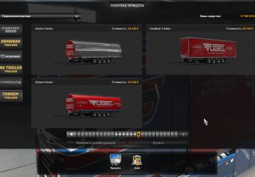 BDF Tandem Vogel version 1.0 for Euro Truck Simulator 2 (v1.37.x, 1.38.x)
