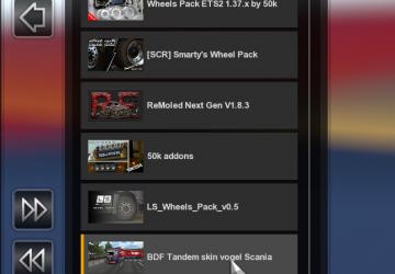 BDF Tandem Vogel version 1.0 for Euro Truck Simulator 2 (v1.37.x, 1.38.x)