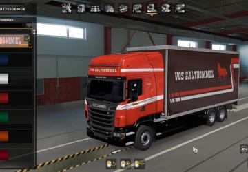 BDF Tandem Vos Logistics version 1.0 for Euro Truck Simulator 2 (v1.38.x)