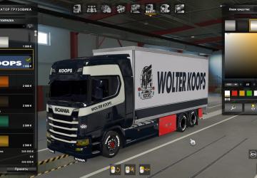BDF Tandem Wolter Koops version 1.0 for Euro Truck Simulator 2 (v1.38.x)