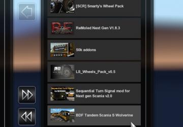 BDF Tandem Wolverine version 1.0 for Euro Truck Simulator 2 (v1.38.x)