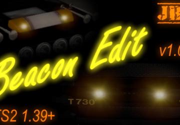 Beacon Edit version 1.0 for Euro Truck Simulator 2 (v1.39.x)