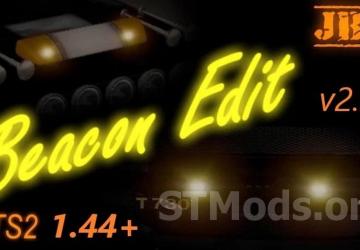 Beacon Edit version 2.2 for Euro Truck Simulator 2 (v1.44.x, 1.45.x)