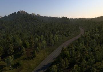 Belt Of The Tundra version 1.1.2 for Euro Truck Simulator 2 (v1.55.x)