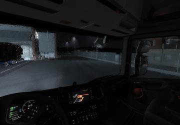 Better Raindrops version 1.0 for Euro Truck Simulator 2 (v1.47.x)