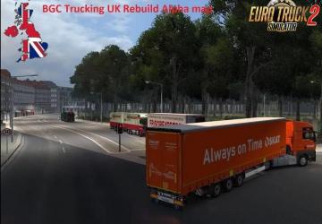 UK Rebuild Map by BGC Trucking version 1.1.1 for Euro Truck Simulator 2 (v1.35.x, 1.36.x)