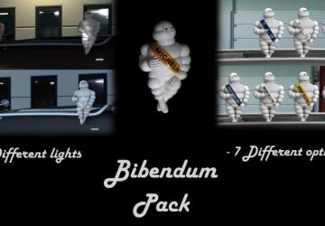 Bibendum Pack version 1.0 for Euro Truck Simulator 2 (v1.44.x, 1.45.x)
