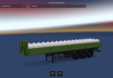 Big Bags Agrotrailer version 1.0 for Euro Truck Simulator 2 (v1.28.x, 1.30.x)