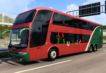 Big Bus traffic version 2.0 for Euro Truck Simulator 2 (v1.43.x)