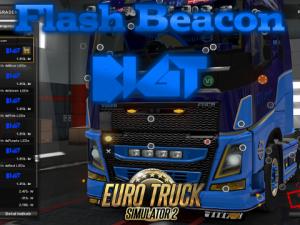 BigT Flash Beacon version 1.0 for Euro Truck Simulator 2 (v1.28.x)