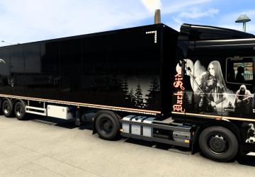 Black Metal comboskin. version 1.2 for Euro Truck Simulator 2 (v1.39.x, 1.40.x)