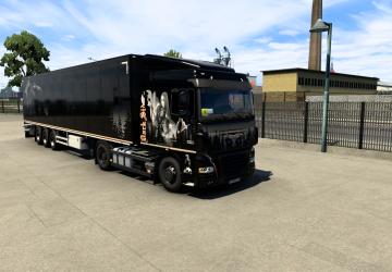 Black Metal comboskin. version 1.2 for Euro Truck Simulator 2 (v1.39.x, 1.40.x)