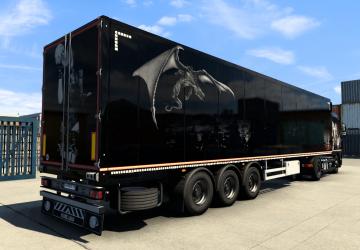 Black Metal comboskin. version 1.2 for Euro Truck Simulator 2 (v1.39.x, 1.40.x)