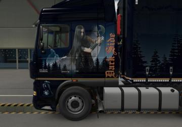 Black Metal comboskin. version 1.3 for Euro Truck Simulator 2 (v1.54+)