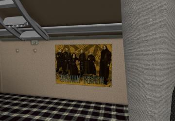 Black Metal comboskin. version 1.4 for Euro Truck Simulator 2 (v1.54+)