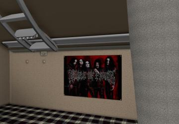 Black Metal comboskin. version 1.4 for Euro Truck Simulator 2 (v1.54+)